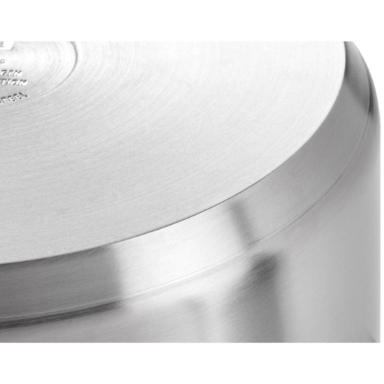 Stockpot with lid, 24 cm, 6 l, stainless steel, "Twin Classic" - Zwilling