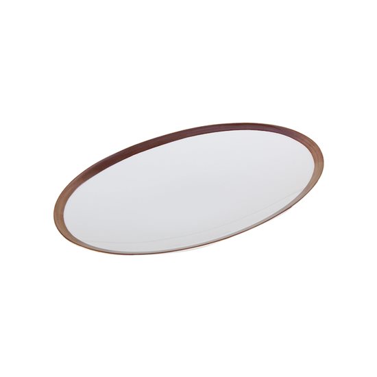 Copper Line oval platter 30 x 20 cm - Porland  