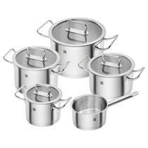 Cookware set, 9 pieces, stainless steel, <<ZWILLING Pro>> - Zwilling