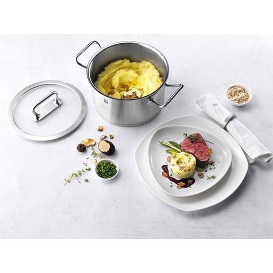 Cookware set, 9 pieces, stainless steel, <<ZWILLING Pro>> - Zwilling