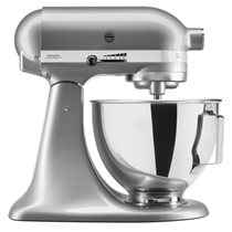Mixer 4.3L, Model 95, "Metallic Chrome" color - KitchenAid brand