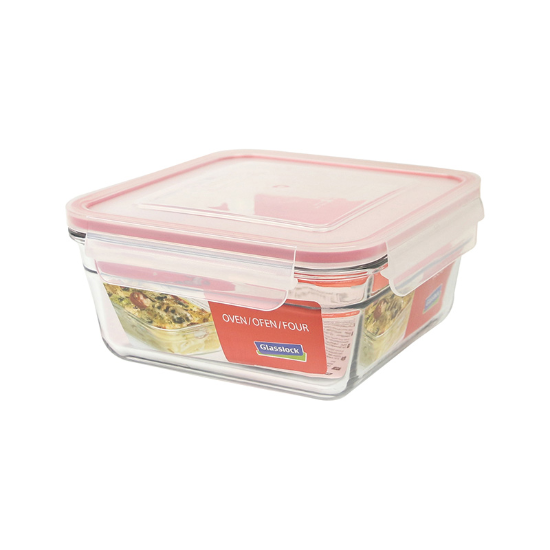 Food storage container, 1650 ml, made from glass - Glasslock