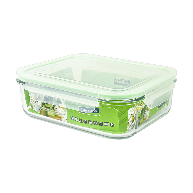 Food storage container, 2000 ml, made from glass - Glasslock | KitchenShop