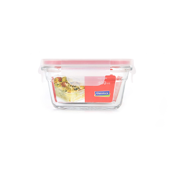 Food storage container, 400 ml, made from glass - Glasslock