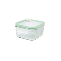 Food storage container, "Air Type" range, 490 ml, made from glass - Glasslock