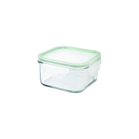Lebensmittelbehälter, 490 ml, aus Glas - Glasslock