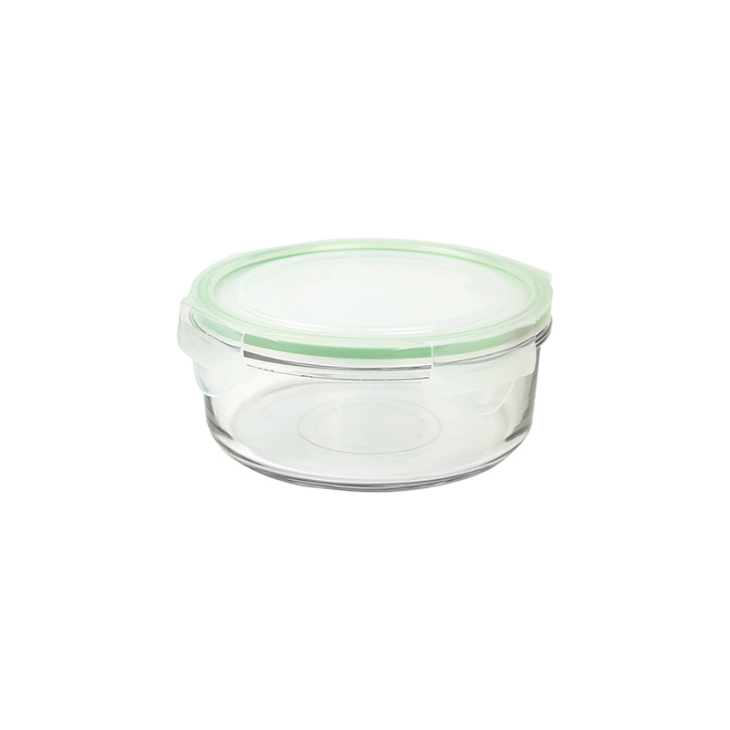Rectangular food storage container, made from glass, 1050 ml, Cheese Type  - Glasslock