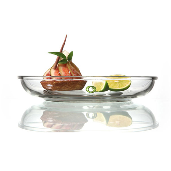 Kulatá nádoba na potraviny, řada "Air Type", 800 ml, vyrobená ze skla - Glasslock