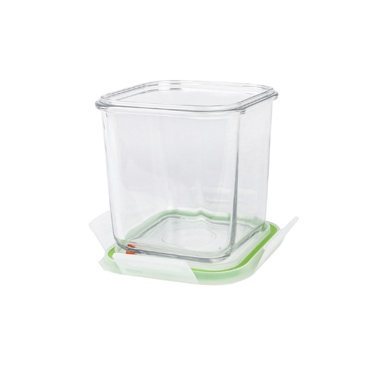 Conteneur de conservation alimentaire, gamme "Air Type", 920 ml, en verre - Glasslock