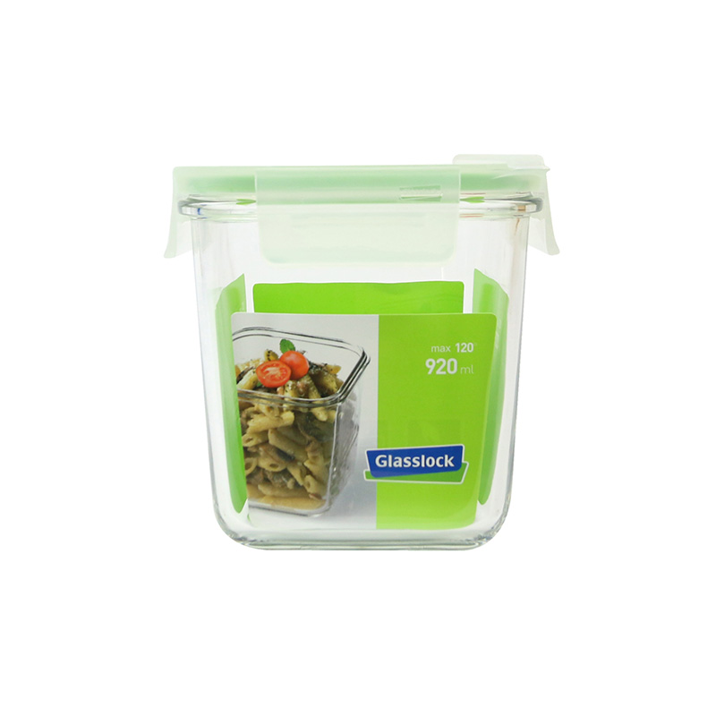 Food storage container, Air Type range, 920 ml, made from glass -  Glasslock