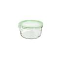 Contenitore per alimenti rotondo, 370 ml, in vetro - Glasslock