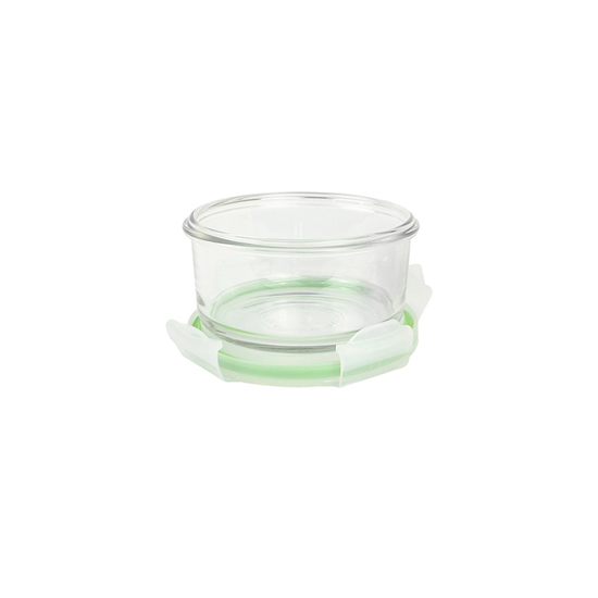 Récipient alimentaire rond, 370 ml, en verre - Glasslock