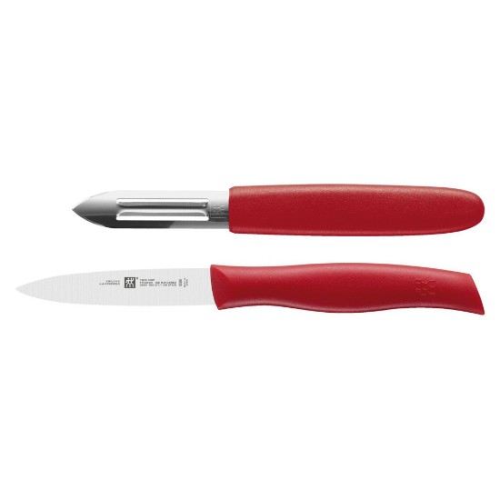 Set couteau à légumes et éplucheur, "TWIN Grip" - Zwilling