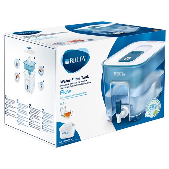 BRITA Flow 8,2 litran suodatinsäiliö