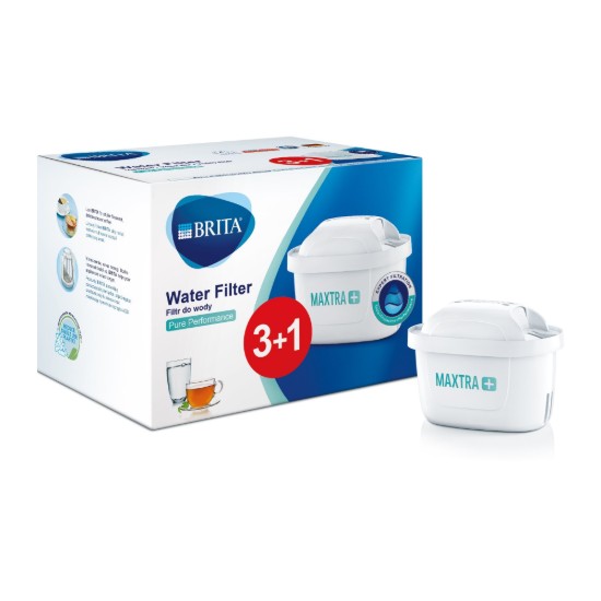 Set of 3+1 BRITA "Pure Performance Maxtra+" filters