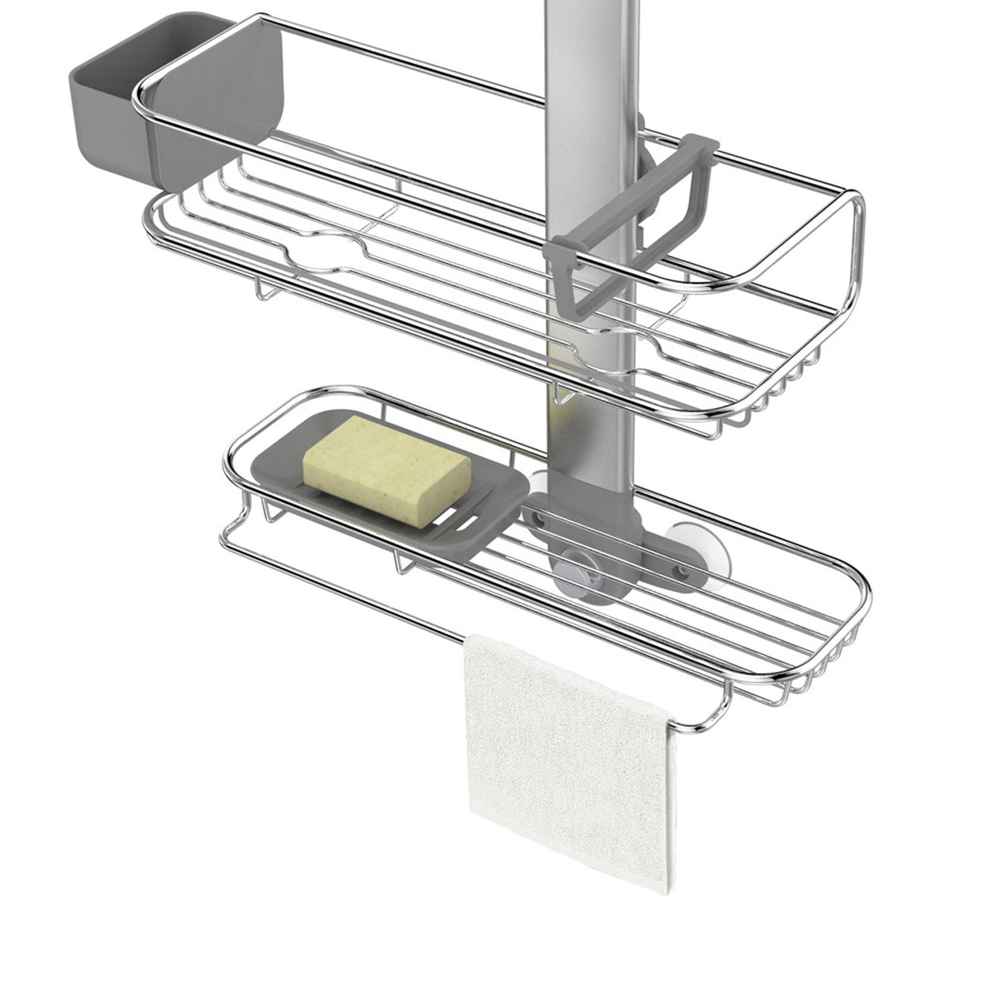 Simplehuman Shower shelves on an adjustable stand - BT1062