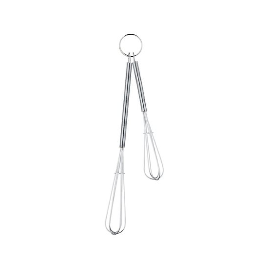 Sett ta' 2 mini whisks, stainless steel - Kitchen Craft