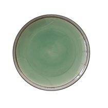 26.5 cm "Origin" ceramic plate, Green - Nuova R2S 
