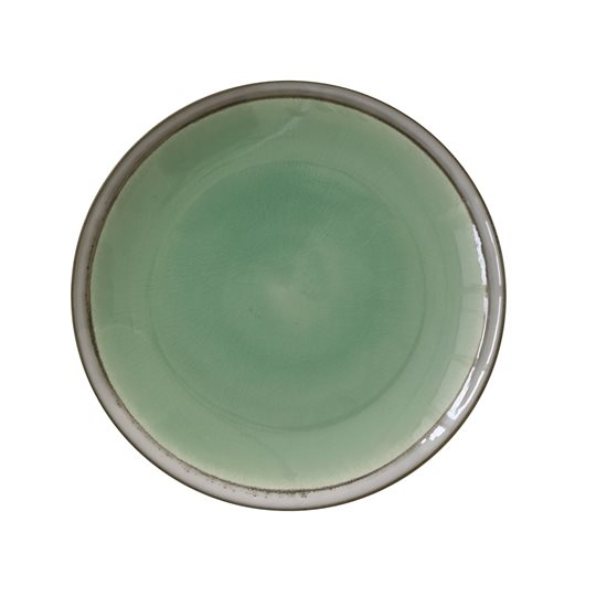 Plato de cerámica "Origen" de 26,5 cm, Verde - Nuova R2S