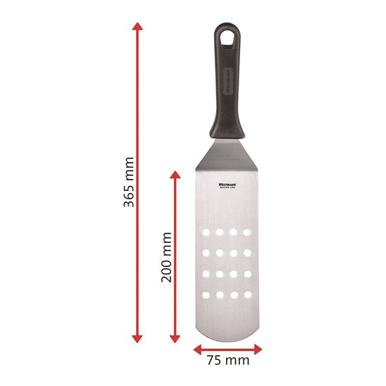 "Master Line" delikli spatula, 20 x 7,5 cm, paslanmaz çelik - Westmark