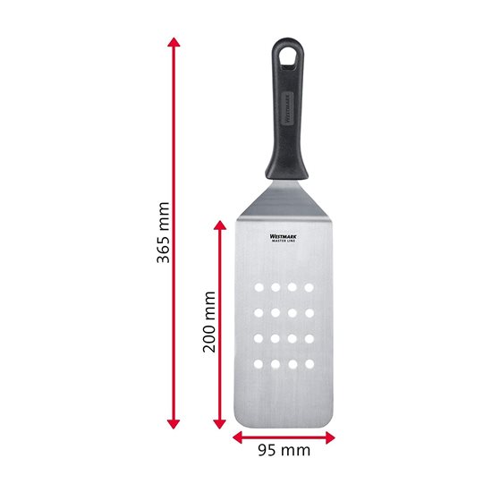  "Master Line" perforált spatula, 20 x 9,5 cm, rozsdamentes acél - Westmark