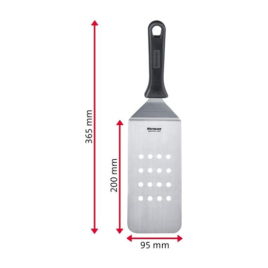  "Master Line" delikli spatula, 20 x 9,5 cm, paslanmaz çelik - Westmark