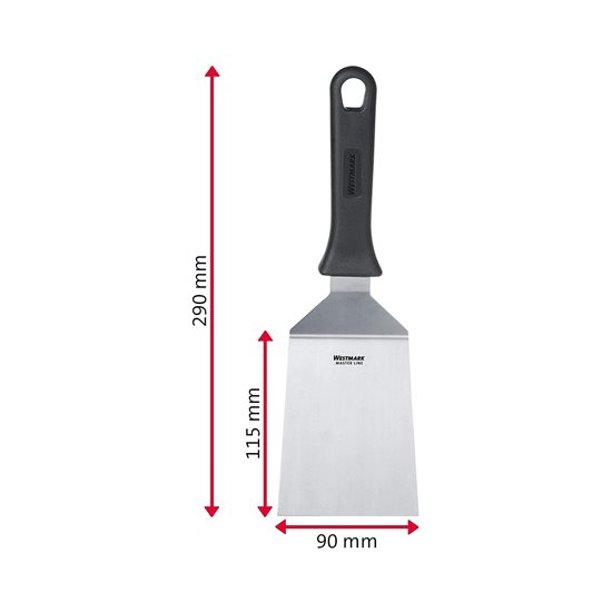 "Master Line" spatula, 11,5 x 9 cm, rozsdamentes acél - Westmark