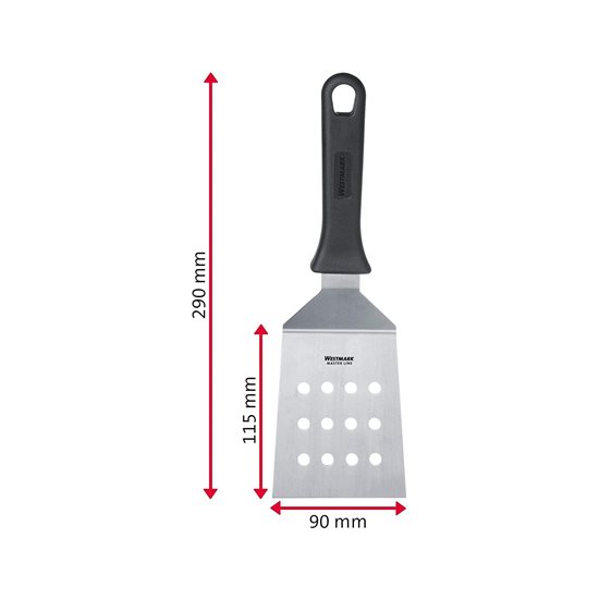 "Master Line" delikli spatula, 11,5 x 9 cm, paslanmaz çelik - Westmark 