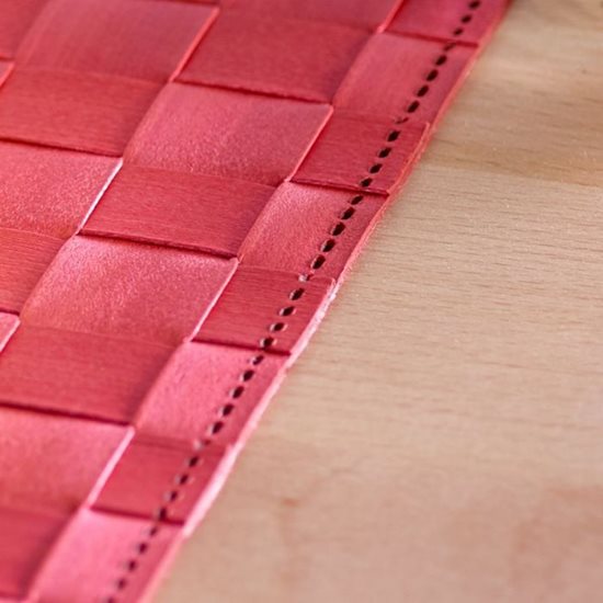 "Classic 101" placemat, 40 x 30 cm, ruby red - Saleen