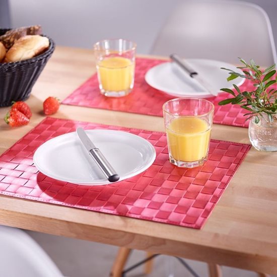 "Classic 101" placemat, 40 x 30 cm, ruby red - Saleen