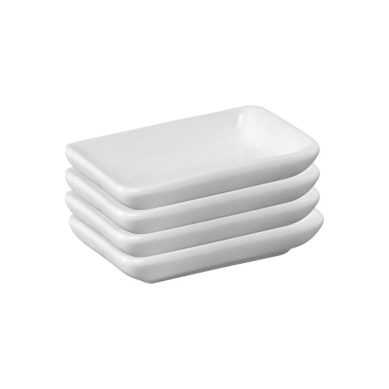 Set aus 4 rechteckigen Schalen, 7,8 x 5 cm, Keramik - Westmark