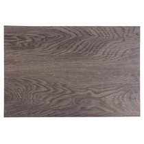 "Nature" table mat, 45 x 30 cm, plastic, grey/brown - Saleen