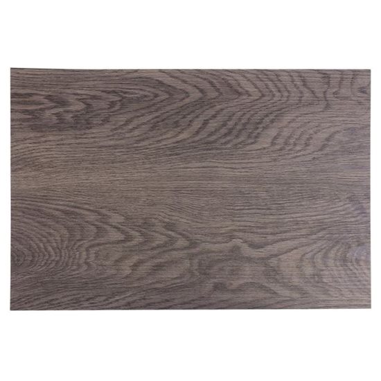 Tovaglietta "Nature", 45 x 30 cm, plastica, grigio/marrone - Saleen
