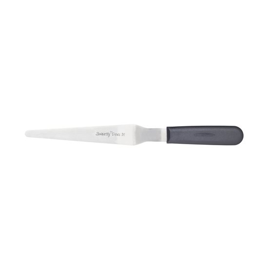 Glaze decoration spatula, 22.5 cm, stainless steel - made by Kitchen Craft