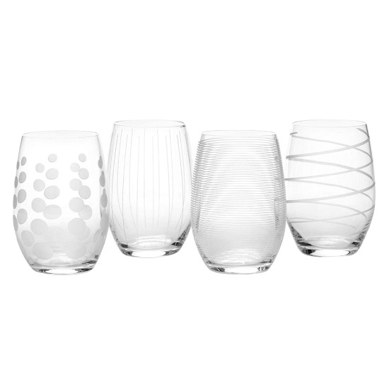 Conjunto de taças de vinho 4 peças, 503 ml, em cristal, Cheers - Mikasa