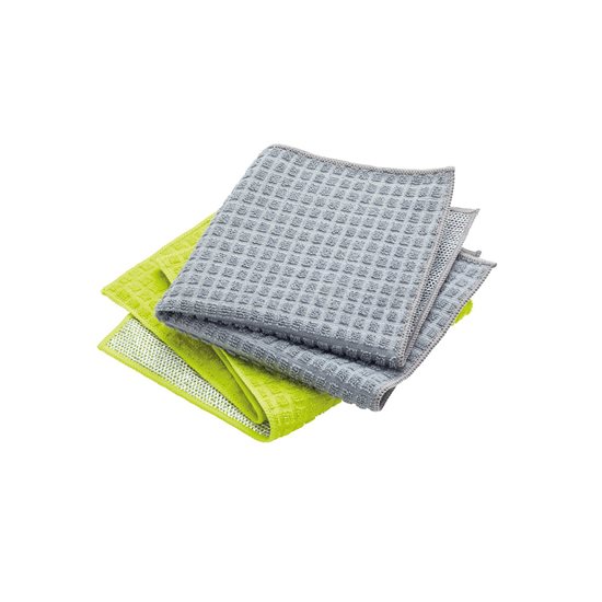 Set med 2 handdukar för torkning av disk, 40 x 40 cm - från Kitchen Craft