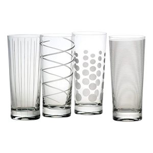4-pcs water tumbler set, 550 ml, Cheers - Mikasa