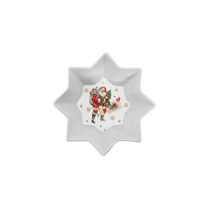 "Vintage Christmas" porcelain bowl, Ø 20 cm - Nuova R2S