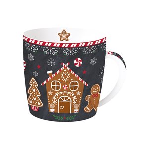 Porcelain mug, 350 ml, "GINGERBREAD" - Nuova R2S brand