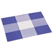 Table mat, 43 x 29 cm, PVC, blue - Kesper