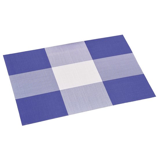 Mata stołowa, 43 x 29 cm, PVC, niebieska - Kesper