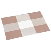 Table mat, 43 x 29 cm, PVC, beige - Kesper