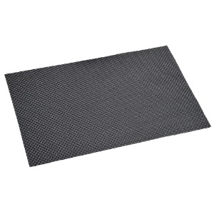 Asztali szőnyeg, 43 x 29 cm, PVC, fekete - Kesper