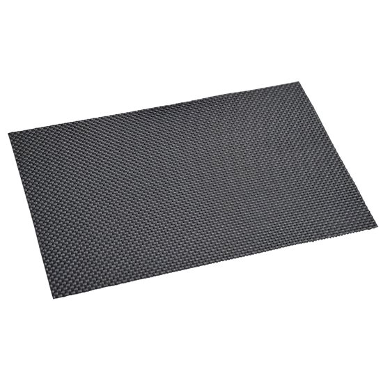 Tafelmat, 43 x 29 cm, PVC, zwart - Kesper