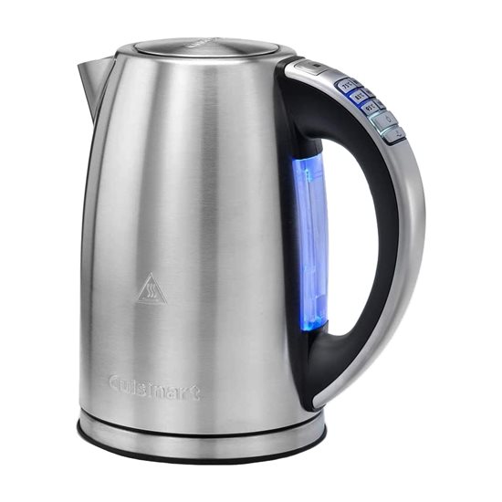 Hervidor de acero inoxidable, 1,7 l, 2750 W, Plata - Cuisinart