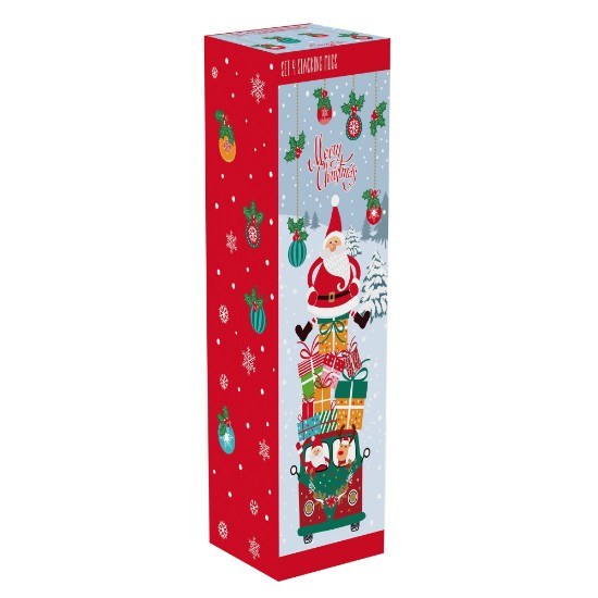 Sada 4 porcelánových hrnků 275 ml, "Santa is coming" - Nuova R2S