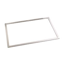 Rectangular mold for Joconde biscuits, stainless steel - de Buyer brand