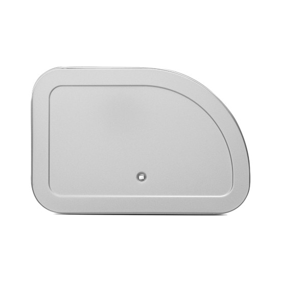 Brødæske, 44,5 x 26,2 cm, rustfrit stål, Metallic Grey - Brabantia