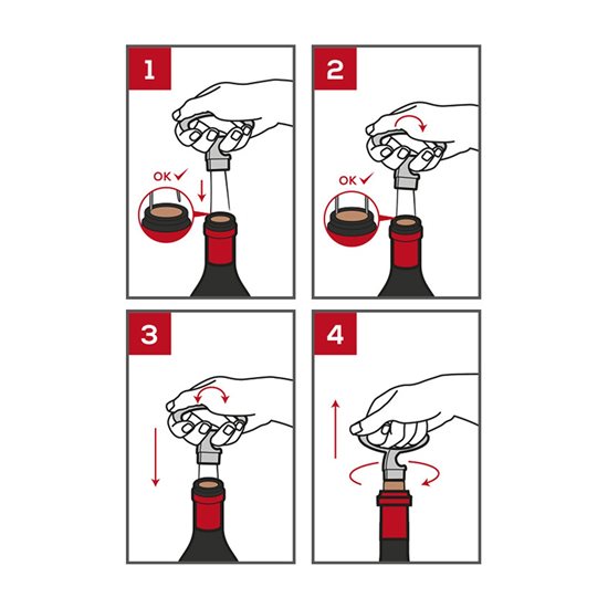 4-teiliges Set für Wein - Peugeot