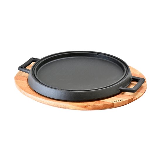 Cast iron grill with stand, 28 cm - LAVA